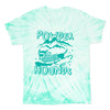 powder hounds unisex tee | tie-dye