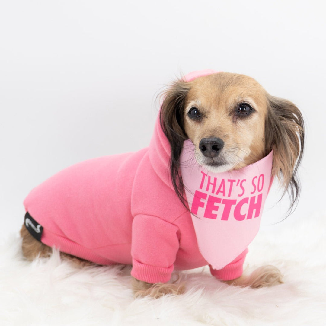 *pre-order* doxie hoodie | ween pink - bean goods