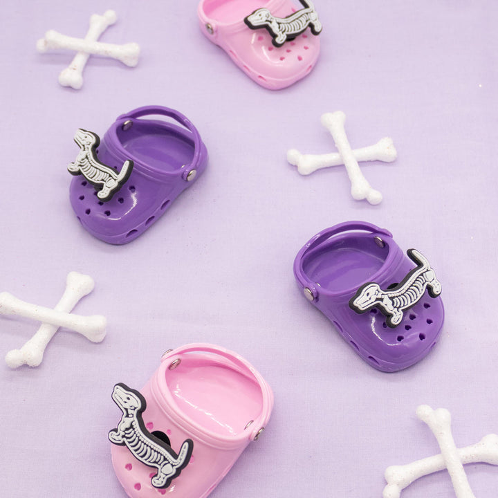 *pre-order* skeleween shoe charm - bean goods