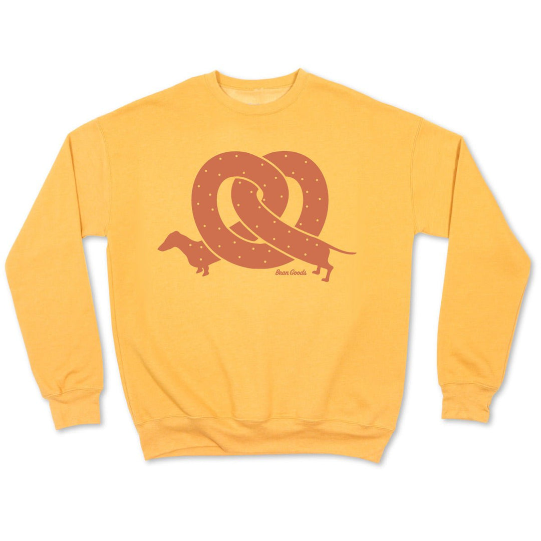 pretzel ween unisex crew | mustard - bean goods