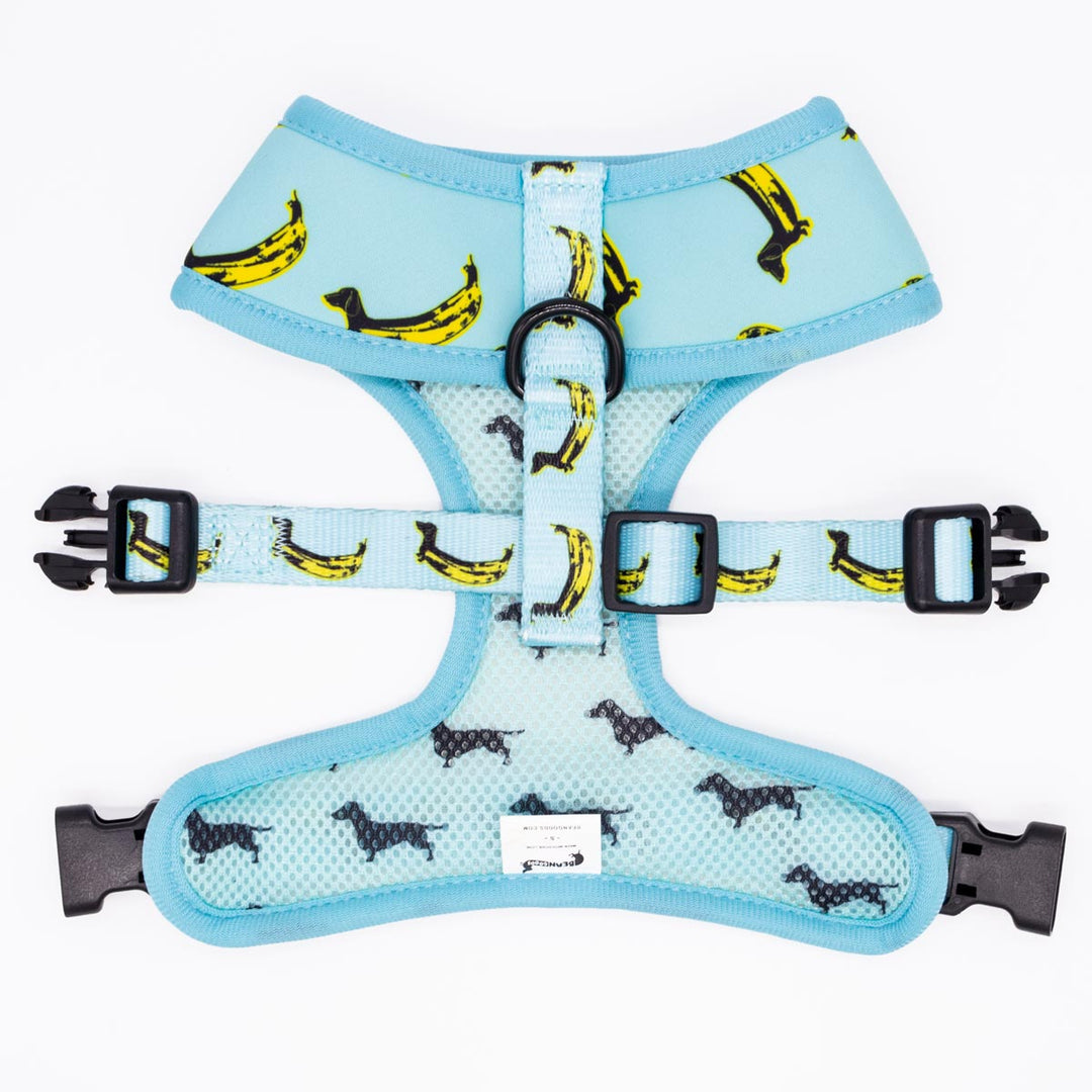 reversible harness - banana wiener - bean goods