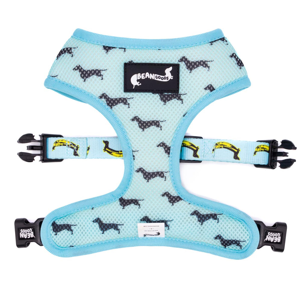 reversible harness - banana wiener - bean goods