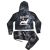 ride or die sweatsuit bundle | black tie dye