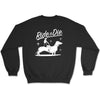 ride or die unisex crew sweatshirt | black