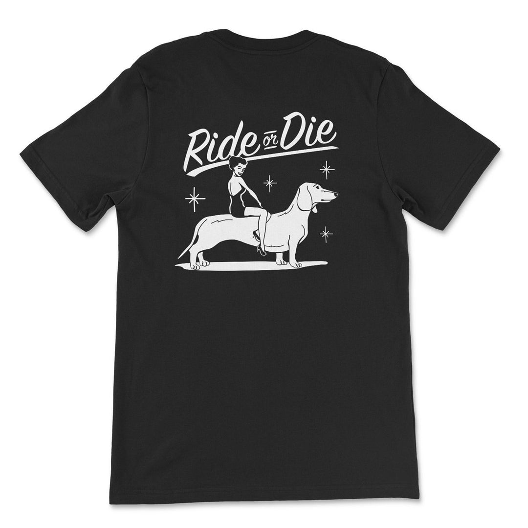 ride or die unisex tee | black - BeanGoods