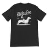 ride or die unisex tee | black