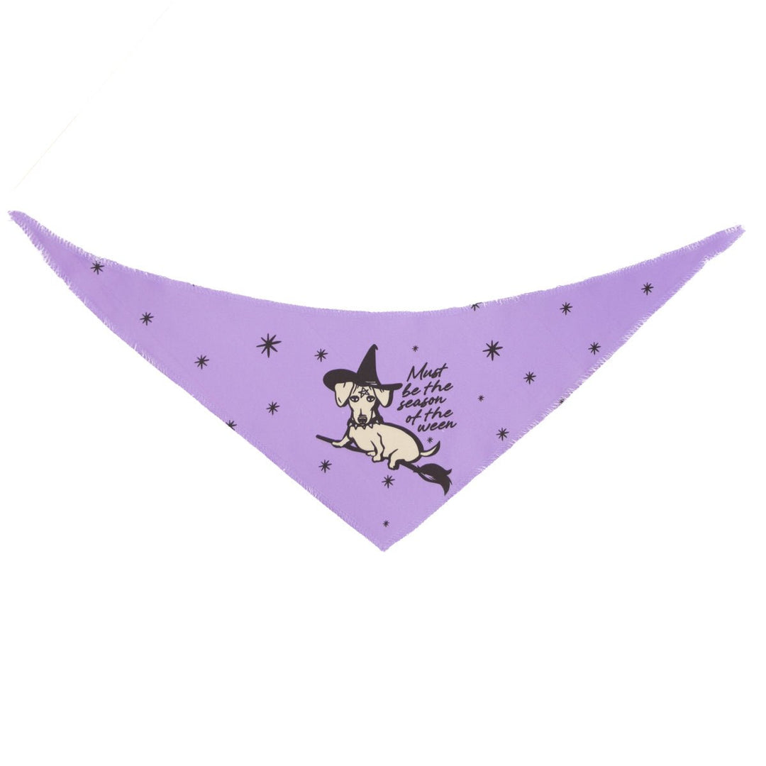 season of the ween dog bandana - bean goods