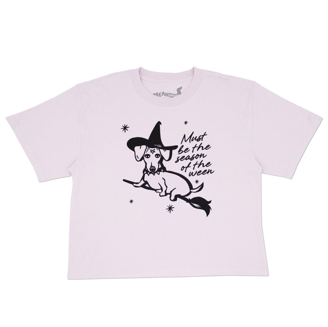 season of the ween womens boxy tee - bean goods