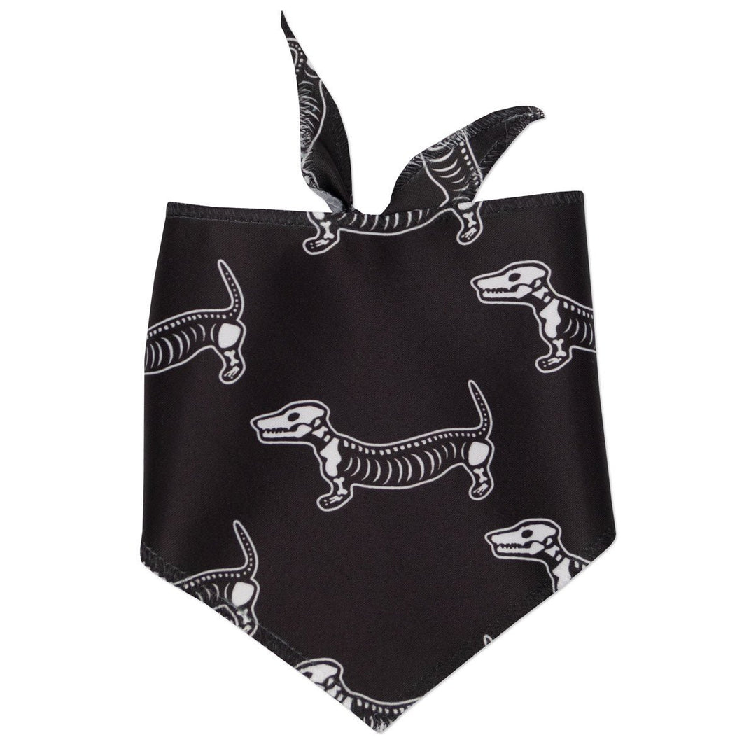 skeleween dog bandana - bean goods