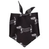 skeleween dog bandana