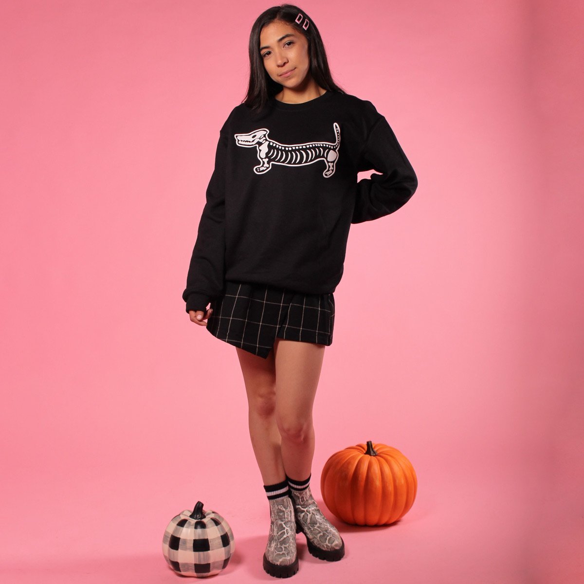 Skeleton Dachshund Sweatshirt – bean goods
