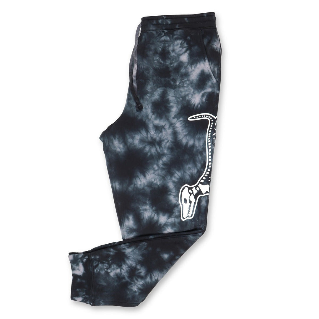 skeleween unisex fleece sweatpants | tie-dye - bean goods