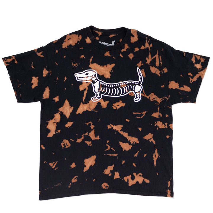 skeleween unisex tee | bleach wash - bean goods