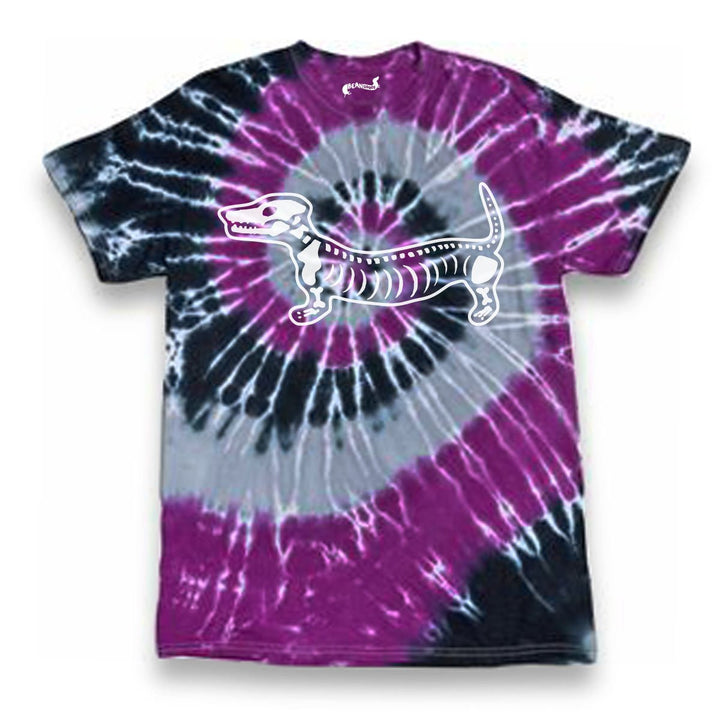 skeleween unisex tee | tie-dye - bean goods