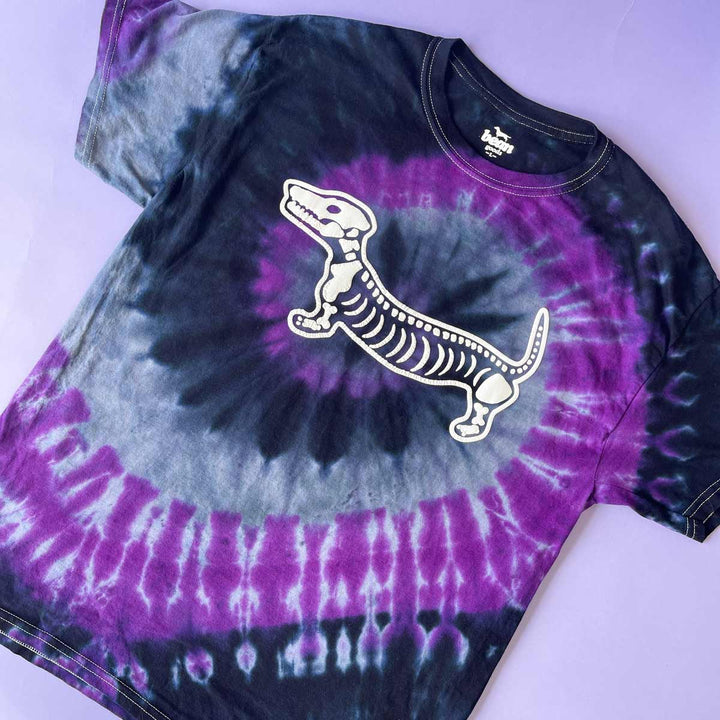 skeleween unisex tee (tie-dye) - BeanGoods