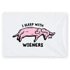 sleeping wieners pillowcase