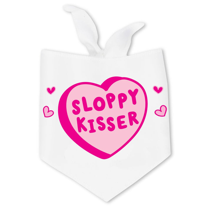 sloppy kisser dog bandana - bean goods