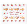 some weeny loves you hand towel