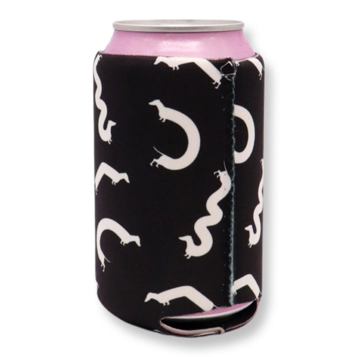 squiggly ween can cooler - bean goods