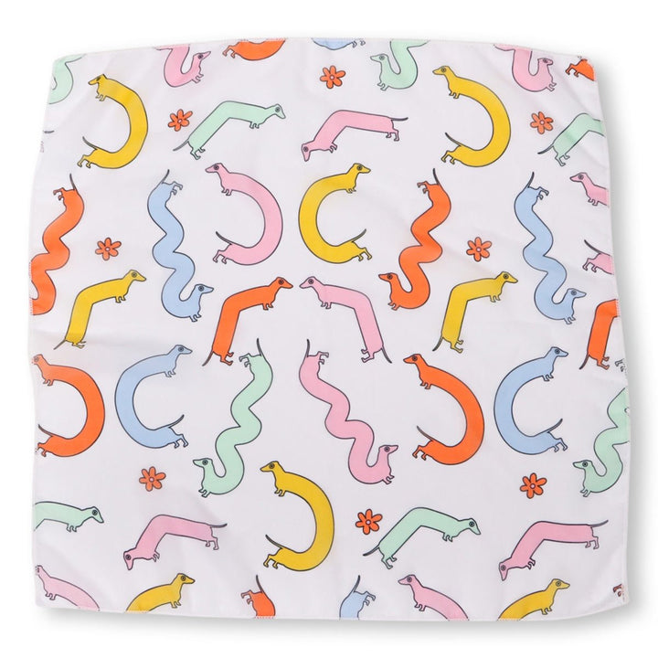 squiggly ween chiffon bandana - bean goods