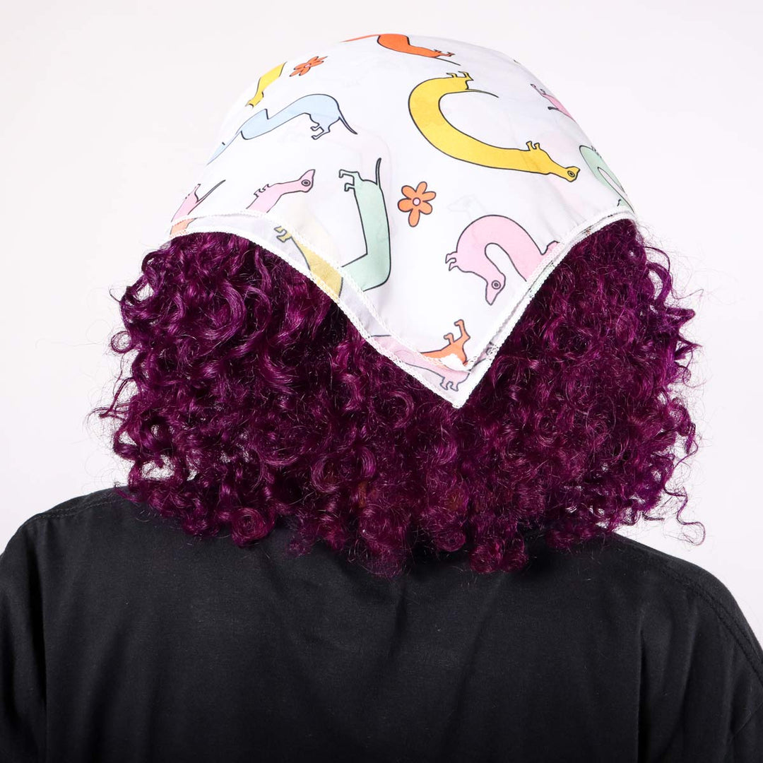 squiggly ween chiffon bandana - bean goods