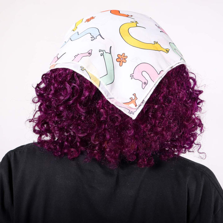 squiggly ween chiffon bandana - bean goods