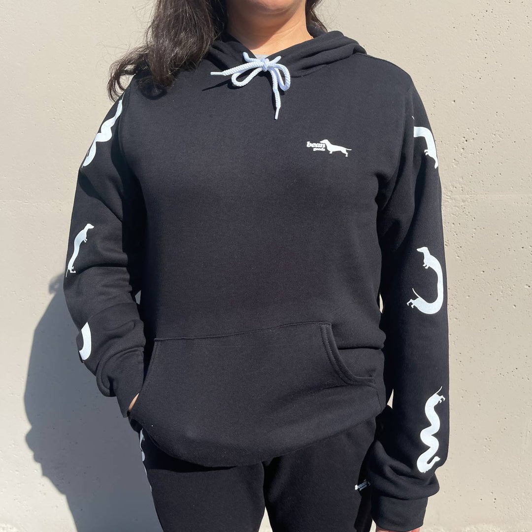 squiggly ween sweatsuit bundle | black - bean goods