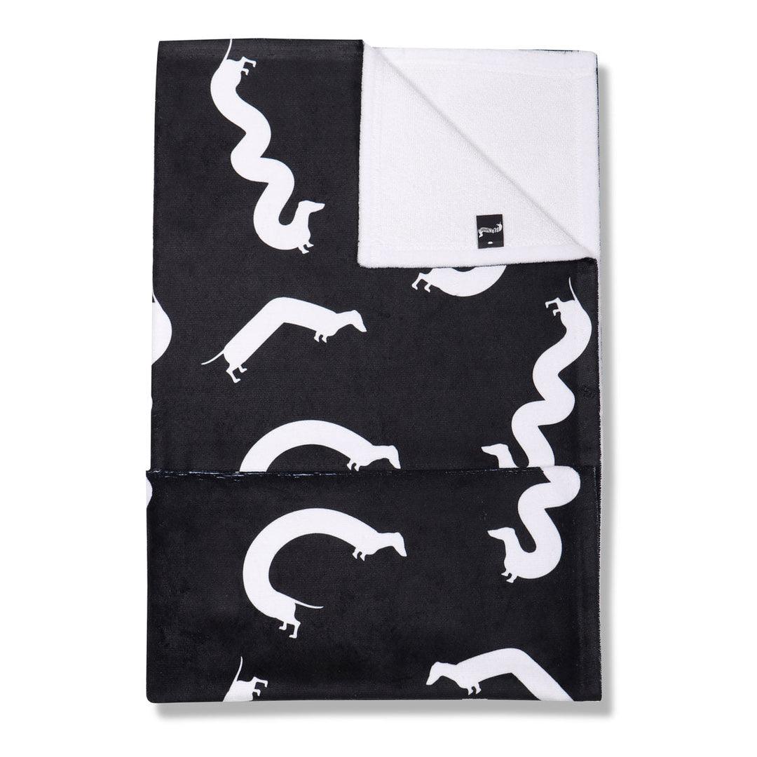 squiggly ween towel - bean goods