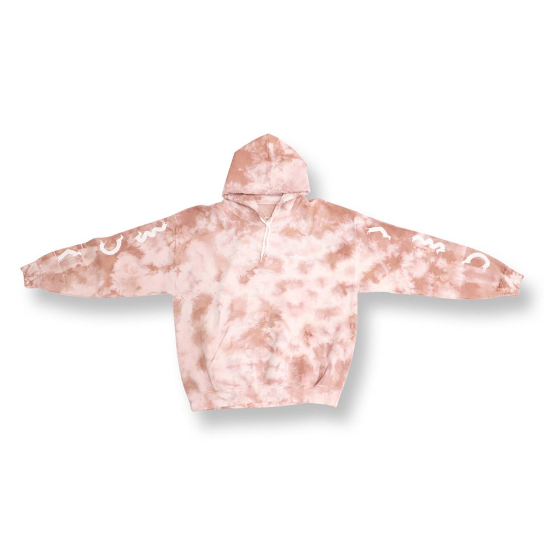 squiggly ween unisex hoodie | tie-dye - bean goods