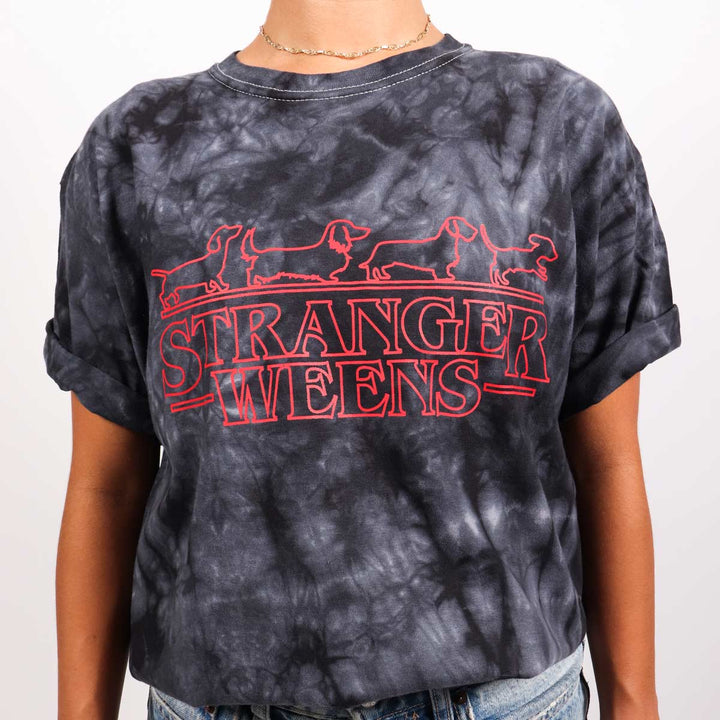 stranger weens unisex tee | the upside down tie-dye - bean goods