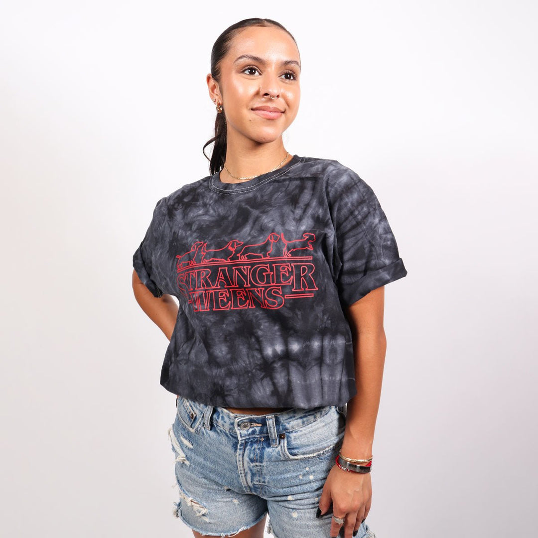 stranger weens unisex tee | the upside down tie-dye - bean goods