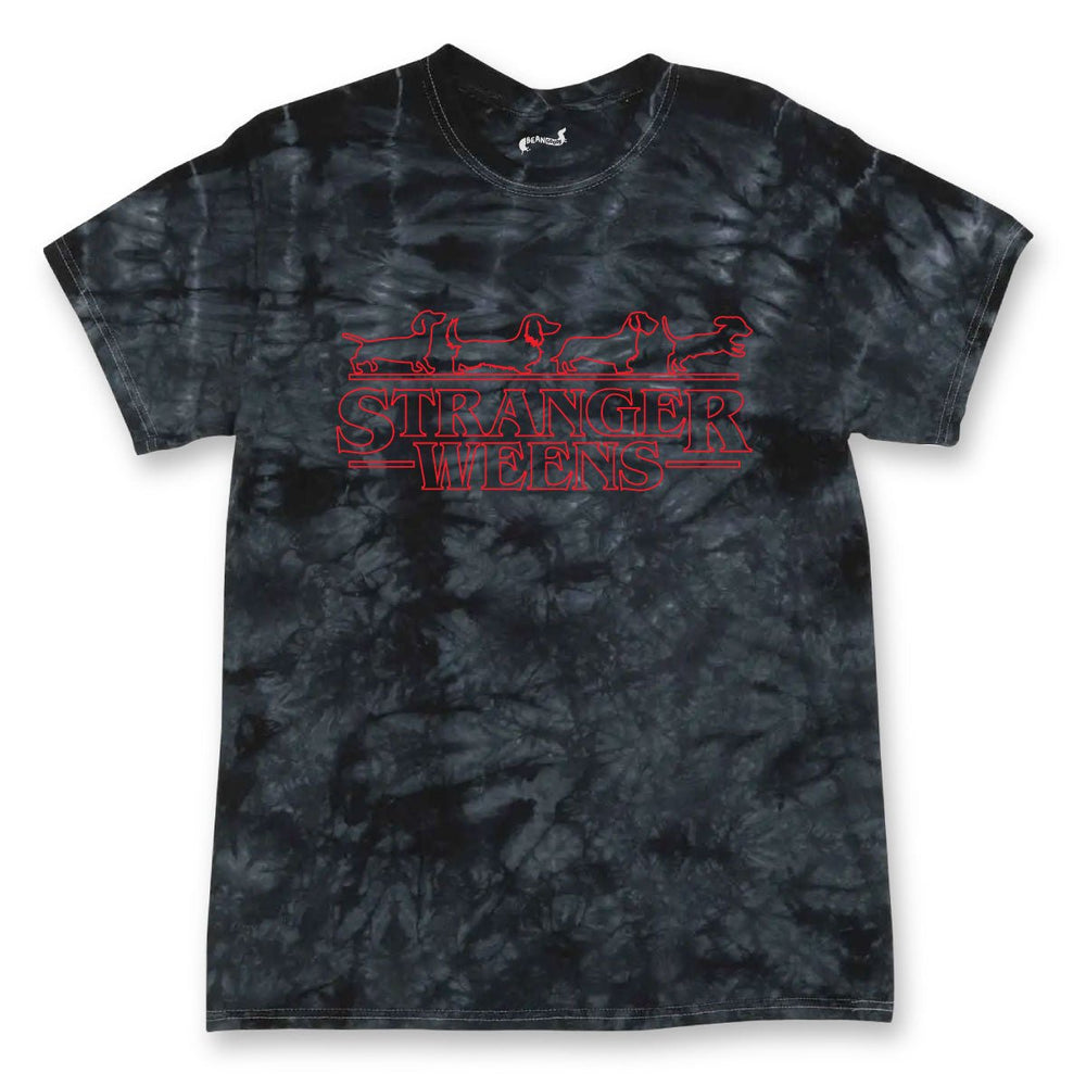 stranger weens unisex tee | the upside down tie-dye - bean goods