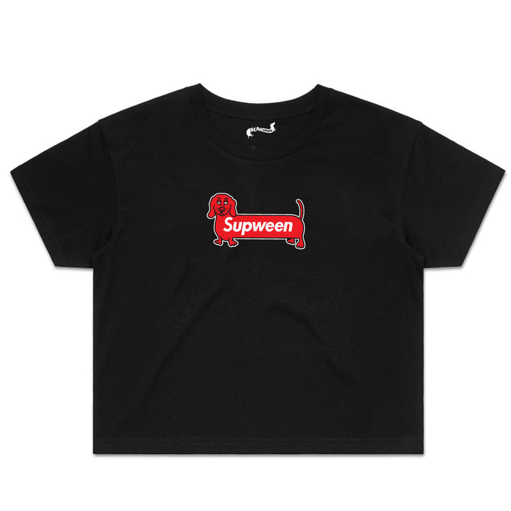 supween cropped tee - bean goods