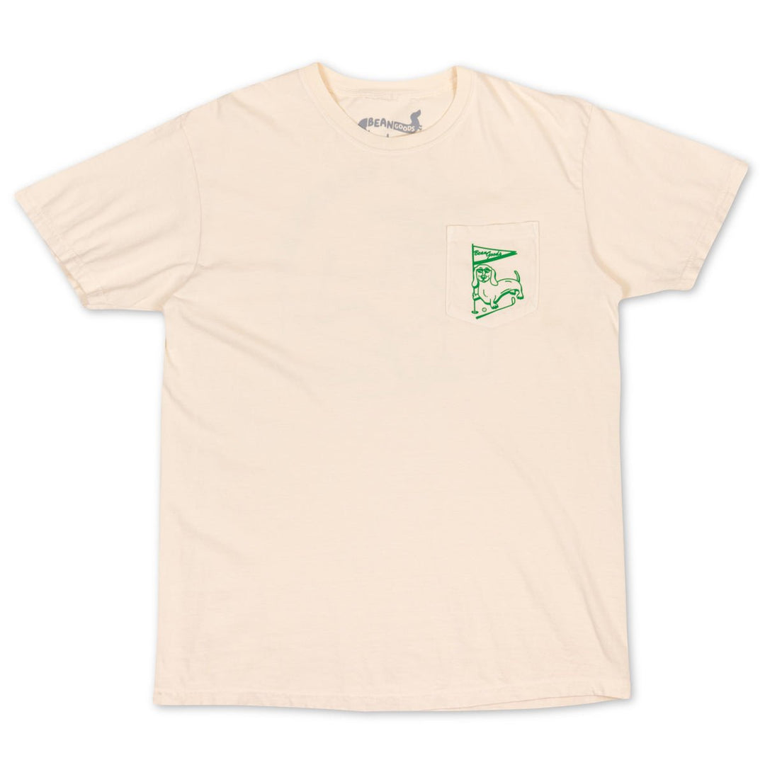 swingin' wieners golf club unisex pocket tee - bean goods