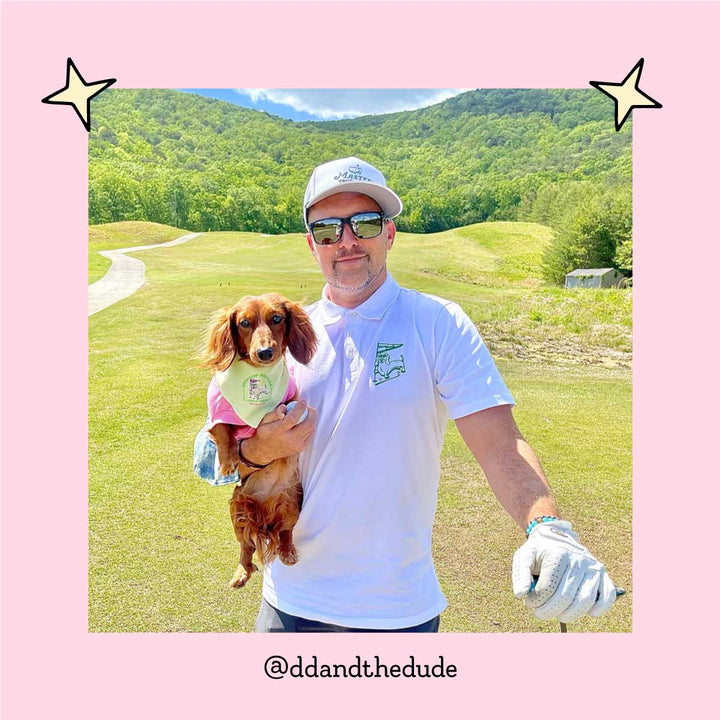 swingin' wieners golf club unisex polo - bean goods