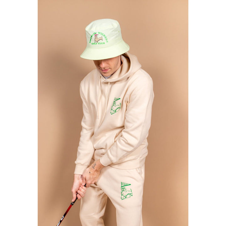 swinging wieners golf club bucket hat - bean goods