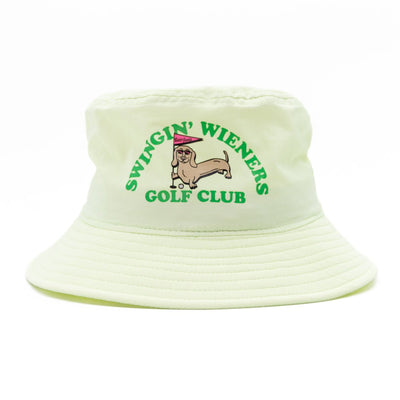 swinging wieners golf club bucket hat - bean goods