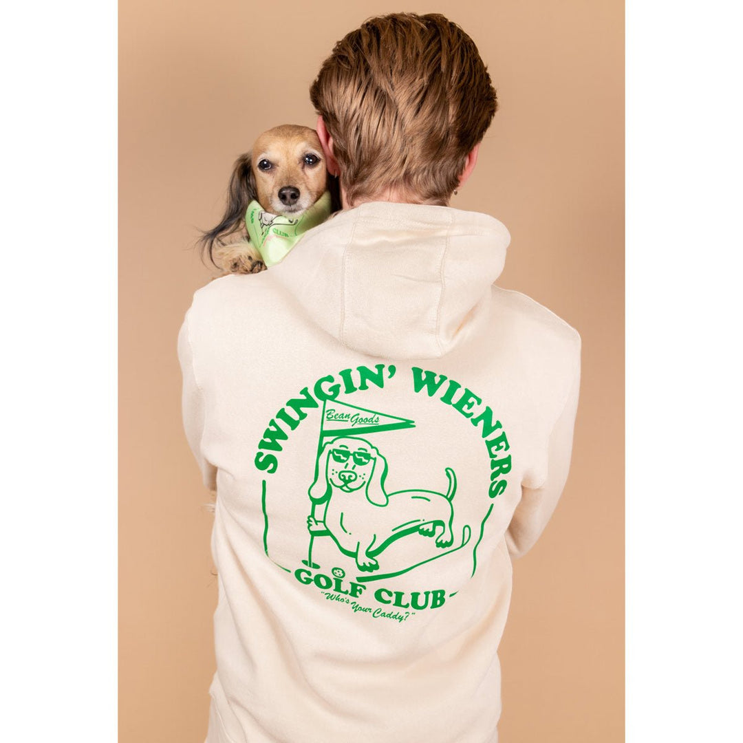 swinging wieners golf club unisex hoodie sweatshirt - bean goods