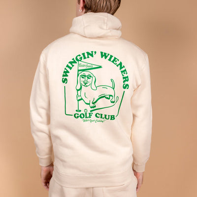 swinging wieners golf club unisex hoodie sweatshirt - bean goods