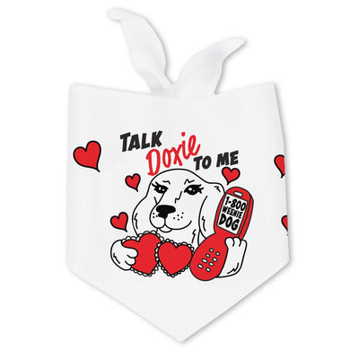 talk doxie to me dog bandana - bean goods