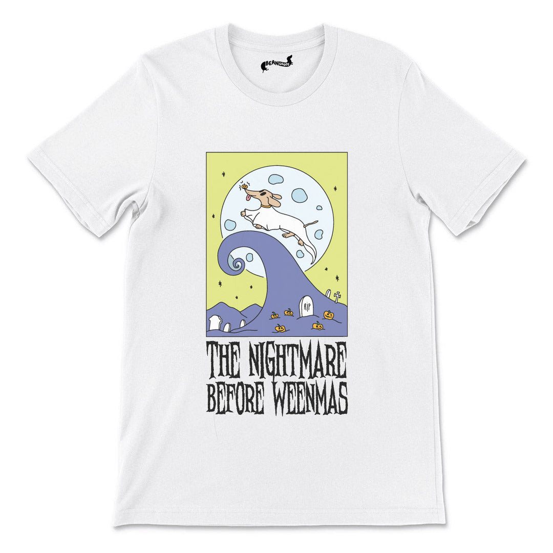 the nightmare before weenmas unisex tee | white - bean goods