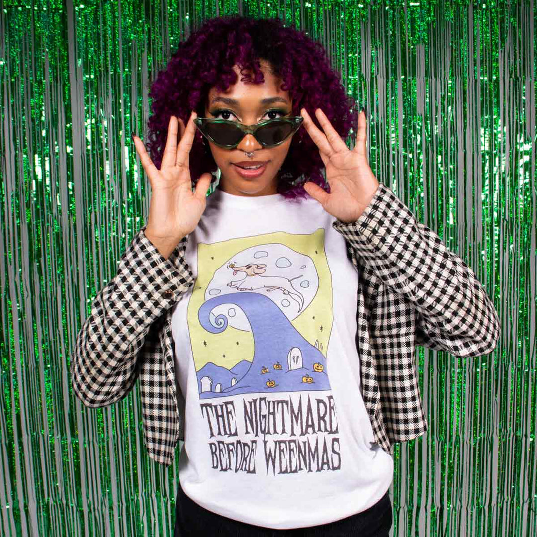 the nightmare before weenmas unisex tee | white - bean goods