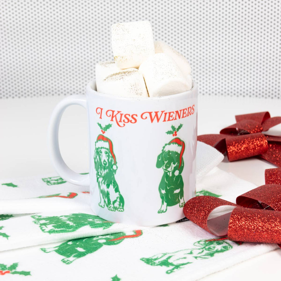 under the mistletoe mug - bean goods