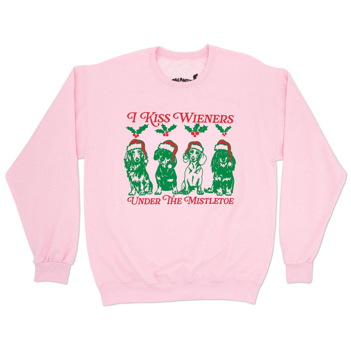 under the mistletoe unisex crew sweatshirt - bean goods