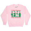 under the mistletoe unisex crew sweatshirt