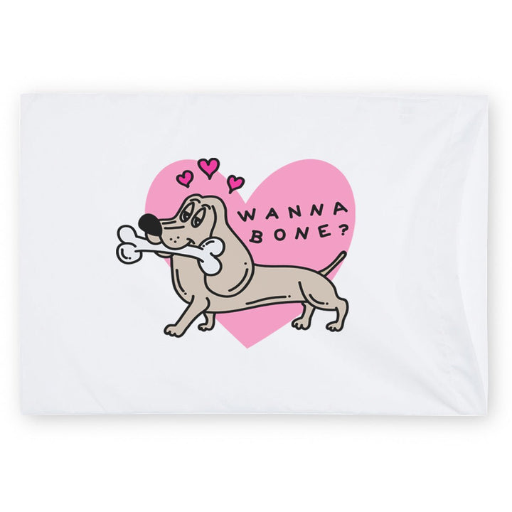 wanna bone pillow case - bean goods