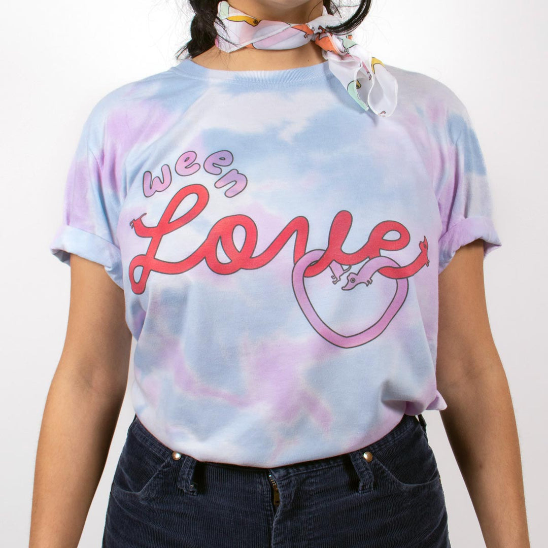 ween love unisex tee | tie-dye - bean goods