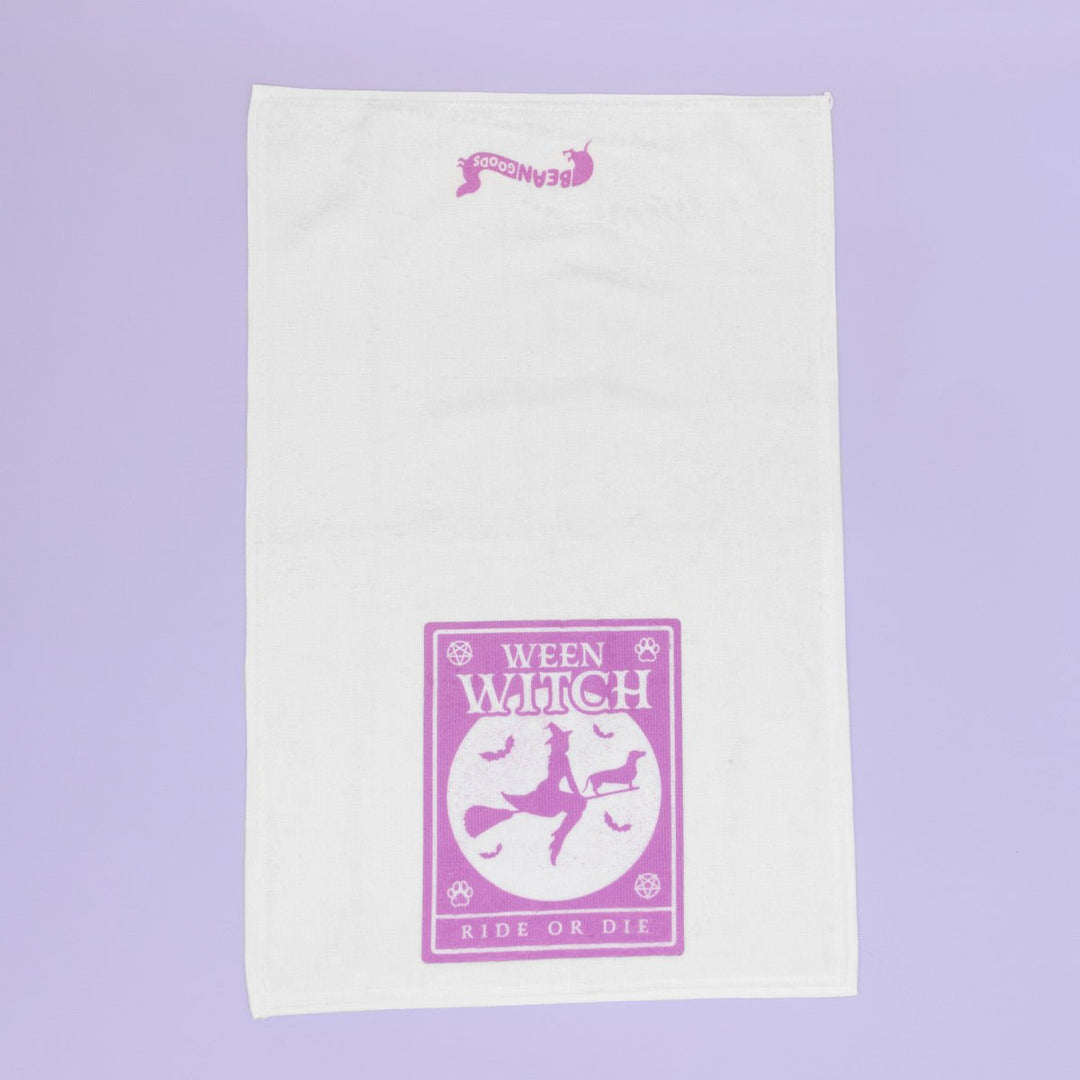 ween witch hand towel - bean goods