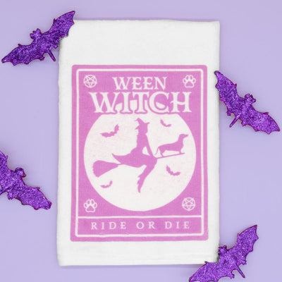ween witch hand towel - bean goods