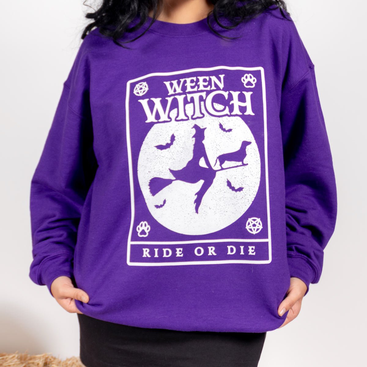 ween witch unisex crew sweatshirt - bean goods